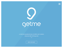 Tablet Screenshot of getme.co.uk